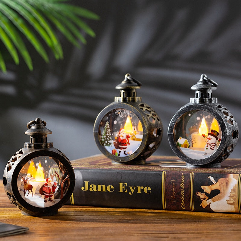 LED Pendant Christmas Lanterns - Image 1