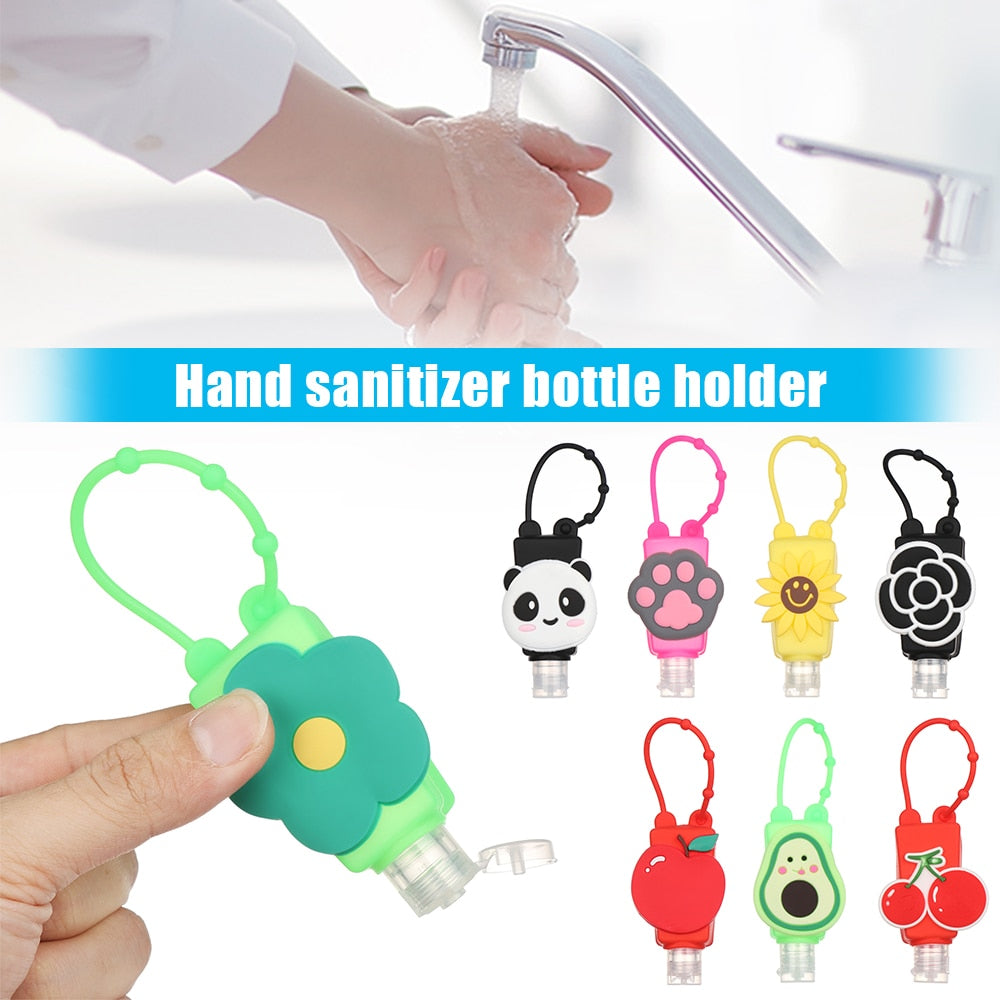 6Pcs Refillable Mini Travel Cartoon Travel Bottle