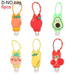 6Pcs Refillable Mini Travel Cartoon Travel Bottle