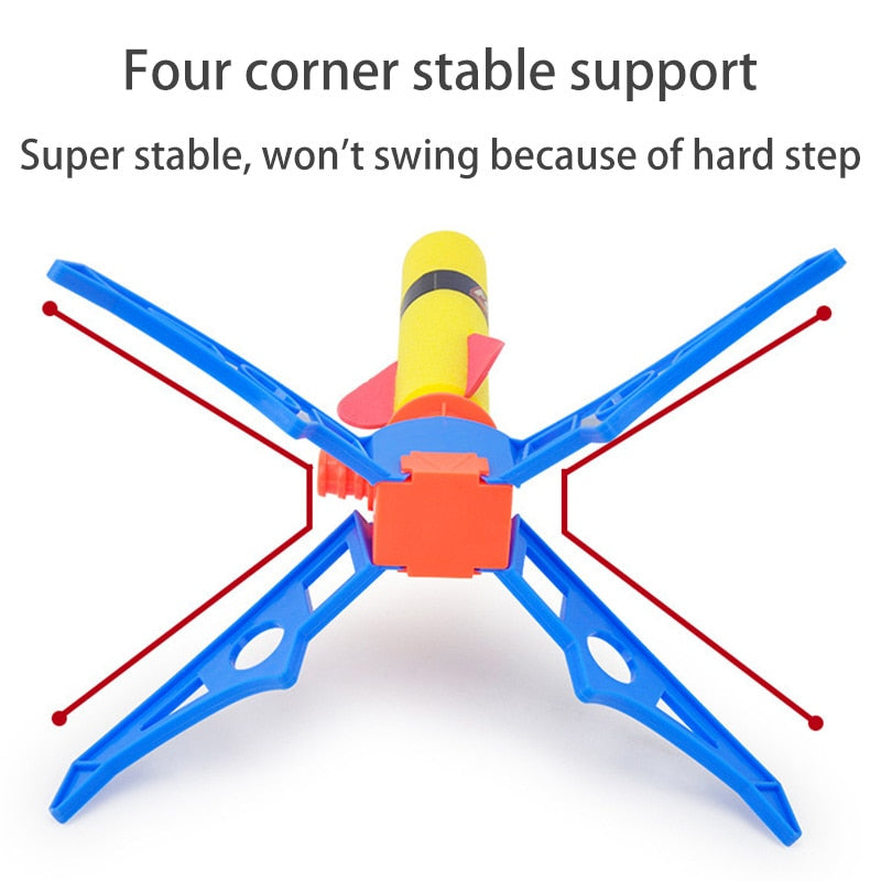 Air Pump Foam Rocket Launcher