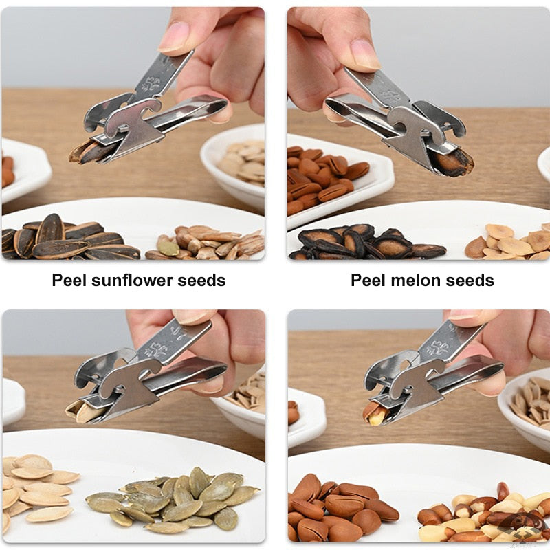 Stainless Steel Manual Seed Peeler