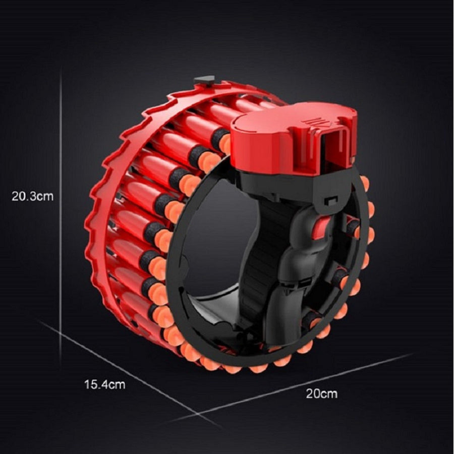 Electric Foam Bullet Firing Ring Gun Toy - Image 5