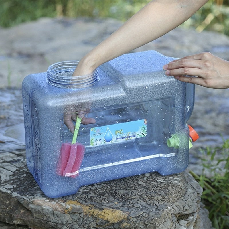 Portable Travel Camping Water Container with Faucet - Image 2