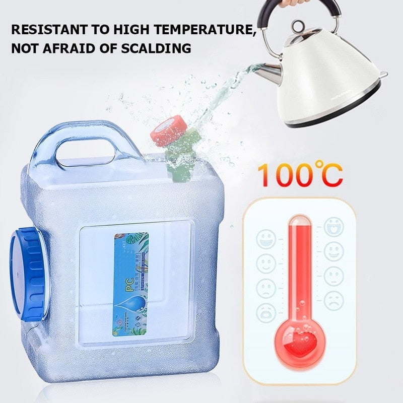 Portable Travel Camping Water Container with Faucet - Image 4
