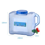 Portable Travel Camping Water Container with Faucet