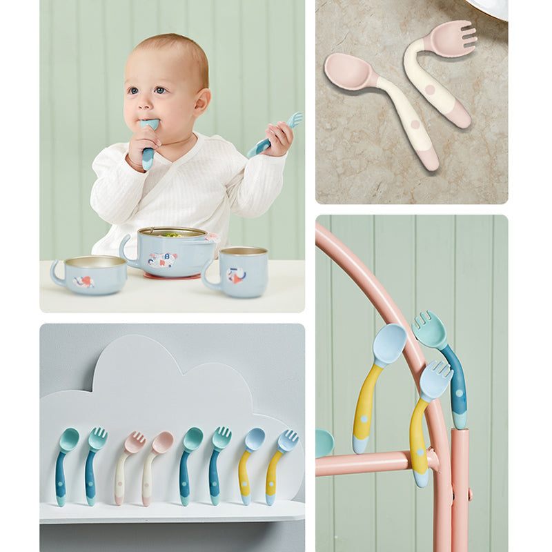 Bendable Baby Spoon Fork Set - Image 9