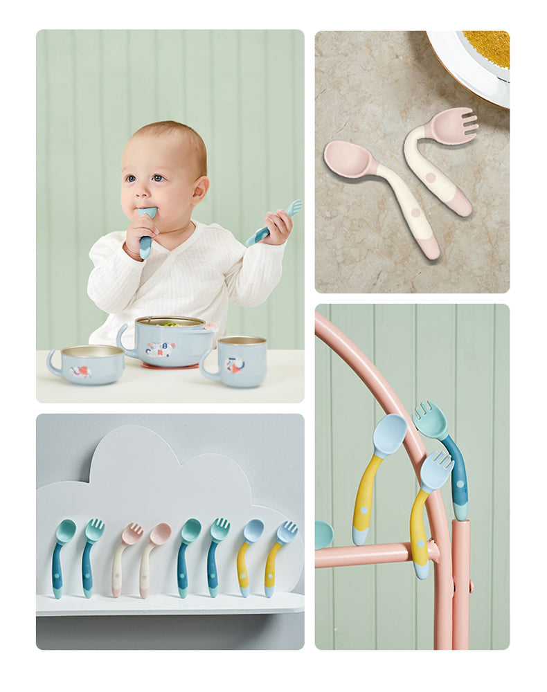 Bendable Baby Spoon Fork Set - Image 7