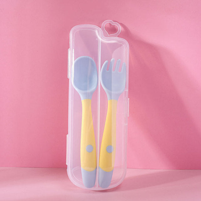 Bendable Baby Spoon Fork Set - Image 10