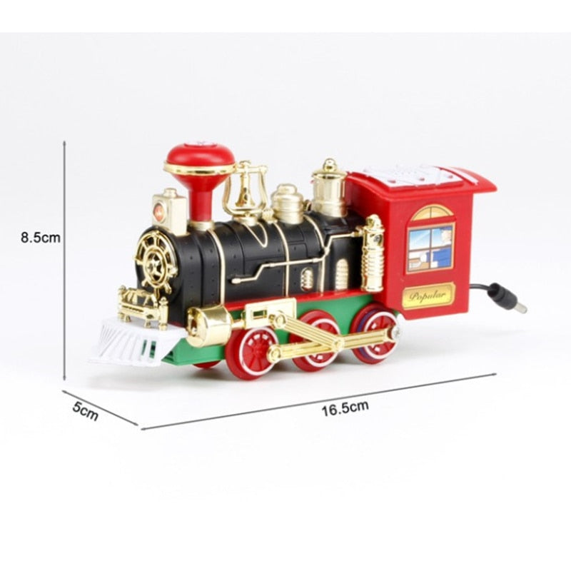 Christmas Tree Toy Train Set