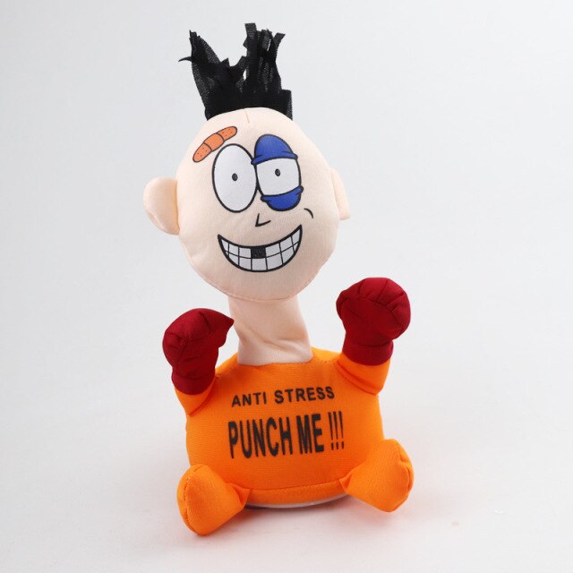 Funny  Anti-Stress Punch Me Toy Doll - Image 1