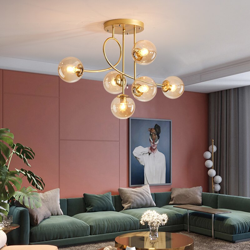 Nordic Elegant Pendant Hanging Chandelier Light - Image 1
