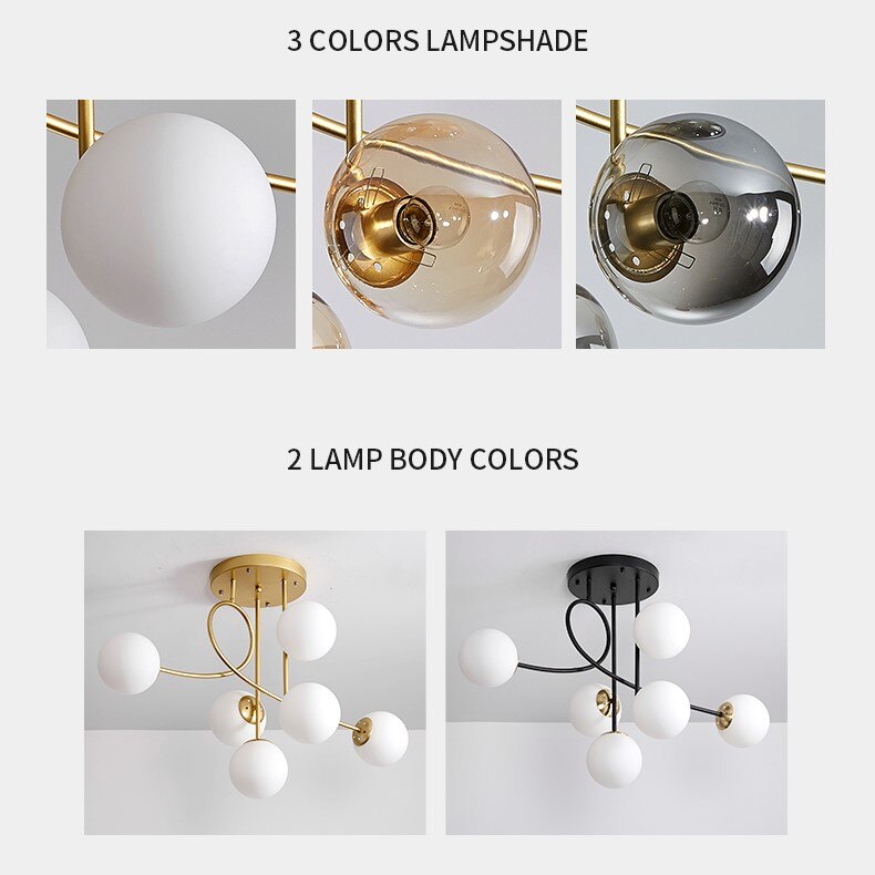 Nordic Elegant Pendant Hanging Chandelier Light - Image 5