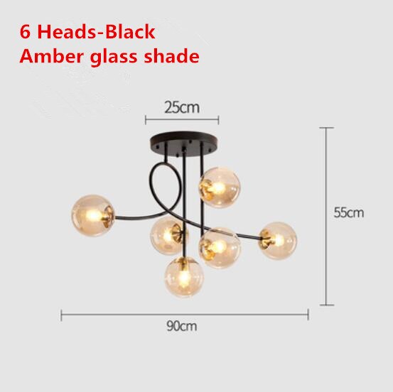 Nordic Elegant Pendant Hanging Chandelier Light - Image 6