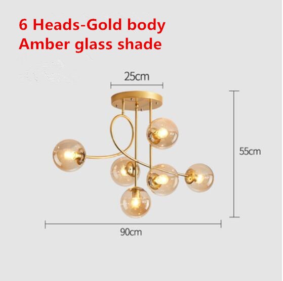 Nordic Elegant Pendant Hanging Chandelier Light - Image 8