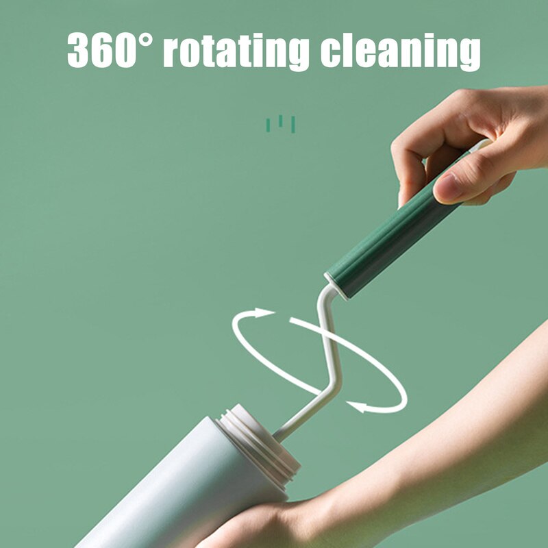 Rotating Long Handle Bottle Glass Cleaner - Image 7