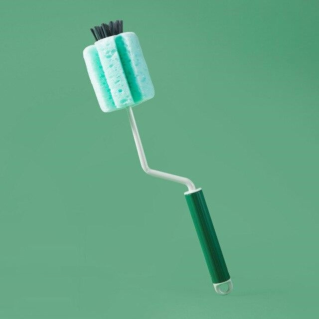 Rotating Long Handle Bottle Glass Cleaner - Image 10