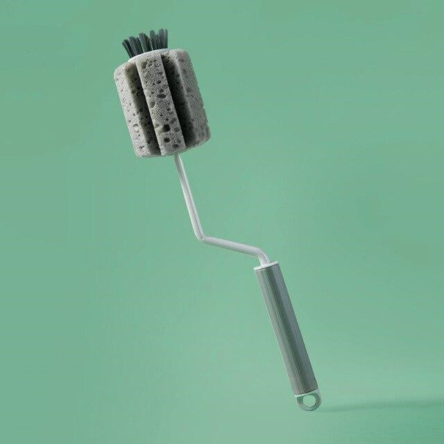 Rotating Long Handle Bottle Glass Cleaner - Image 11