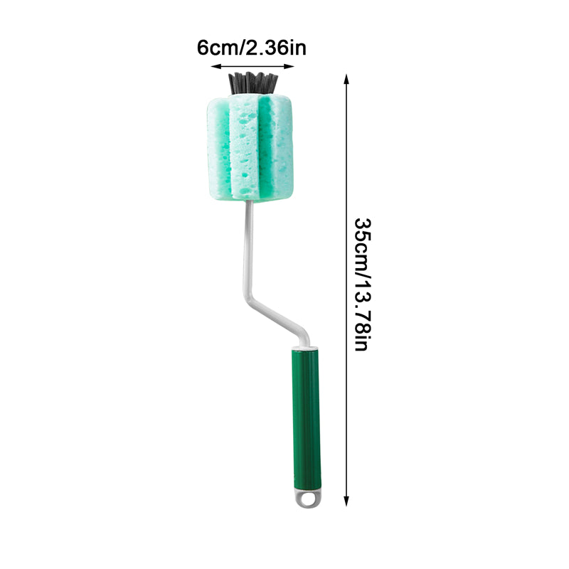 Rotating Long Handle Bottle Glass Cleaner - Image 9