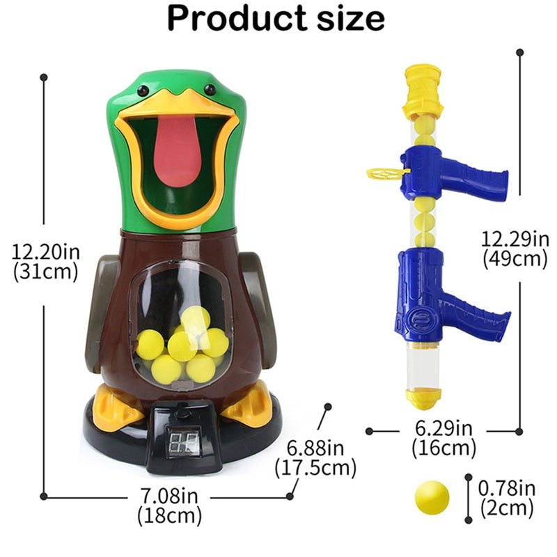 Hungry Duck Shooting Toy Set