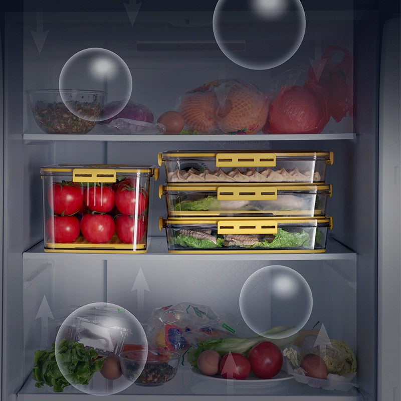 Transparent Refrigerator Thick Storage Organizer Box - Image 3