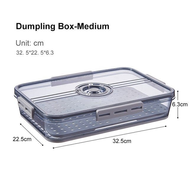 Transparent Refrigerator Thick Storage Organizer Box - Image 7