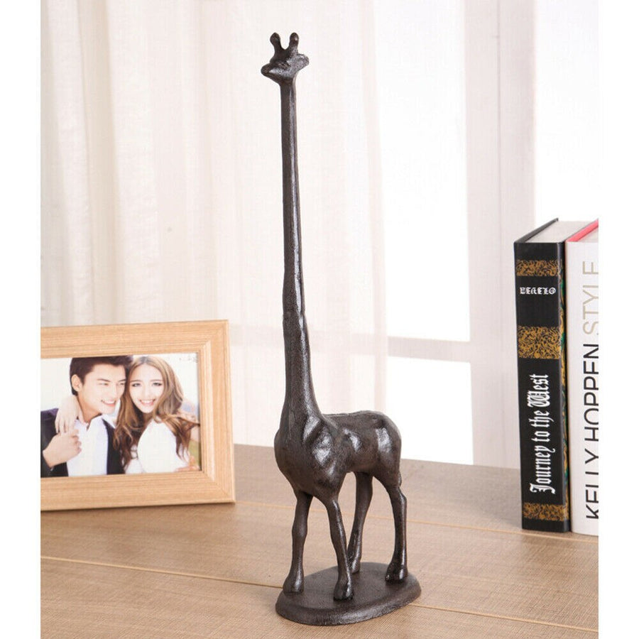 Iron Giraffe Toilet Paper Holder - Image 1