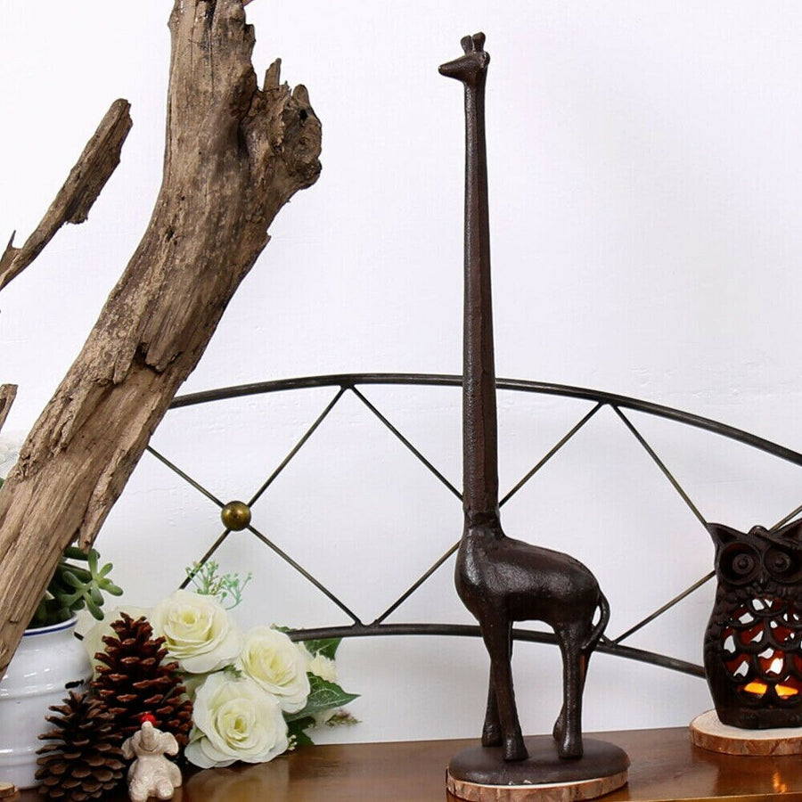 Iron Giraffe Toilet Paper Holder - Image 7