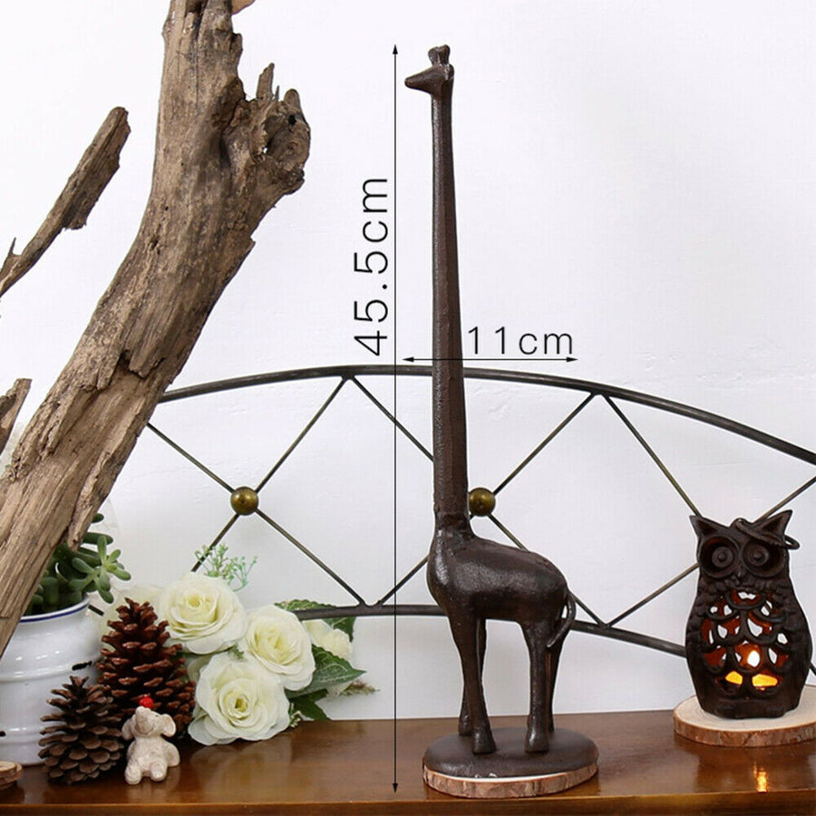 Iron Giraffe Toilet Paper Holder - Image 5