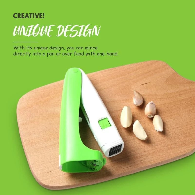 Multifunctional Garlic Press Cube Slicer