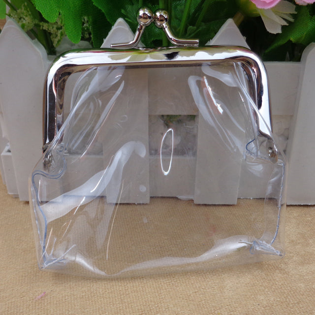 Transparent Minimalist Iron Mouth Purse - Image 2