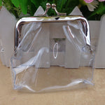 Transparent Minimalist Iron Mouth Purse