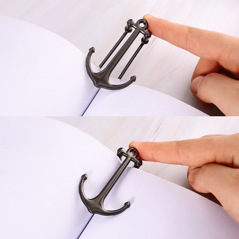 Creative Metal Anchor Bookmark - Image 2