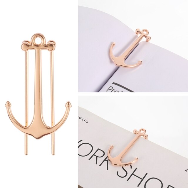 Creative Metal Anchor Bookmark - Image 4
