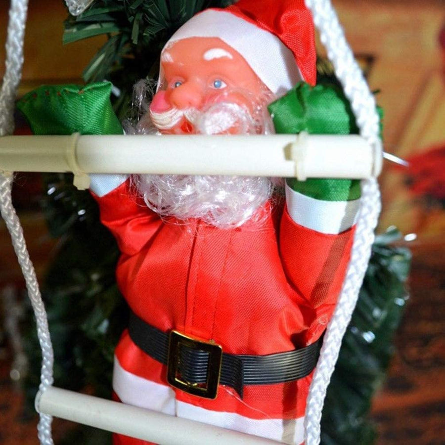 Christmas Santa Claus Doll Pendant Ladder - Image 3