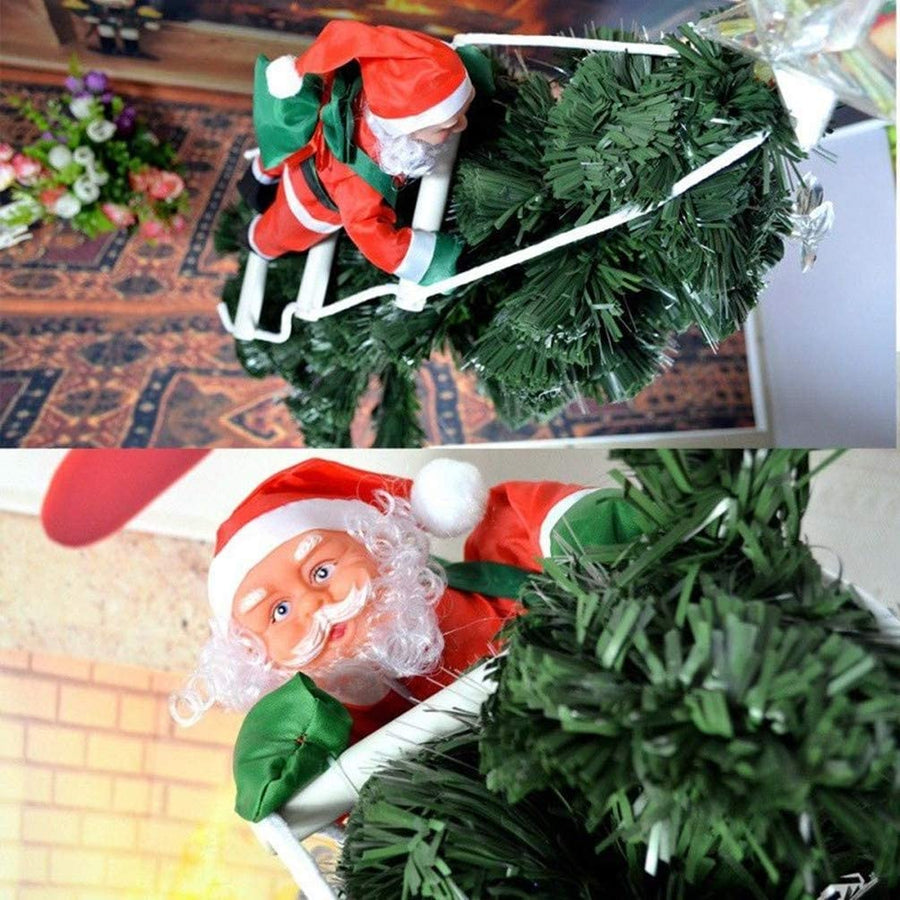 Christmas Santa Claus Doll Pendant Ladder - Image 4