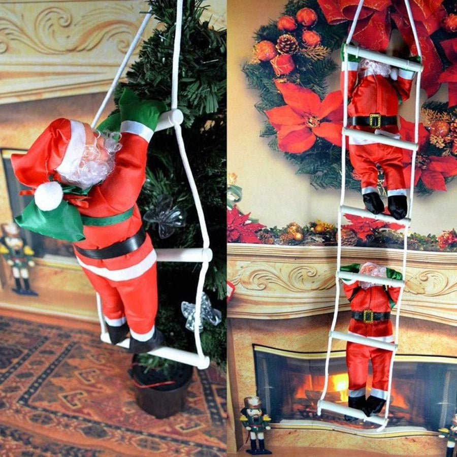 Christmas Santa Claus Doll Pendant Ladder - Image 10