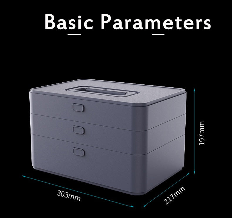Multi-Layer Heavy Duty Tool Box - Image 4