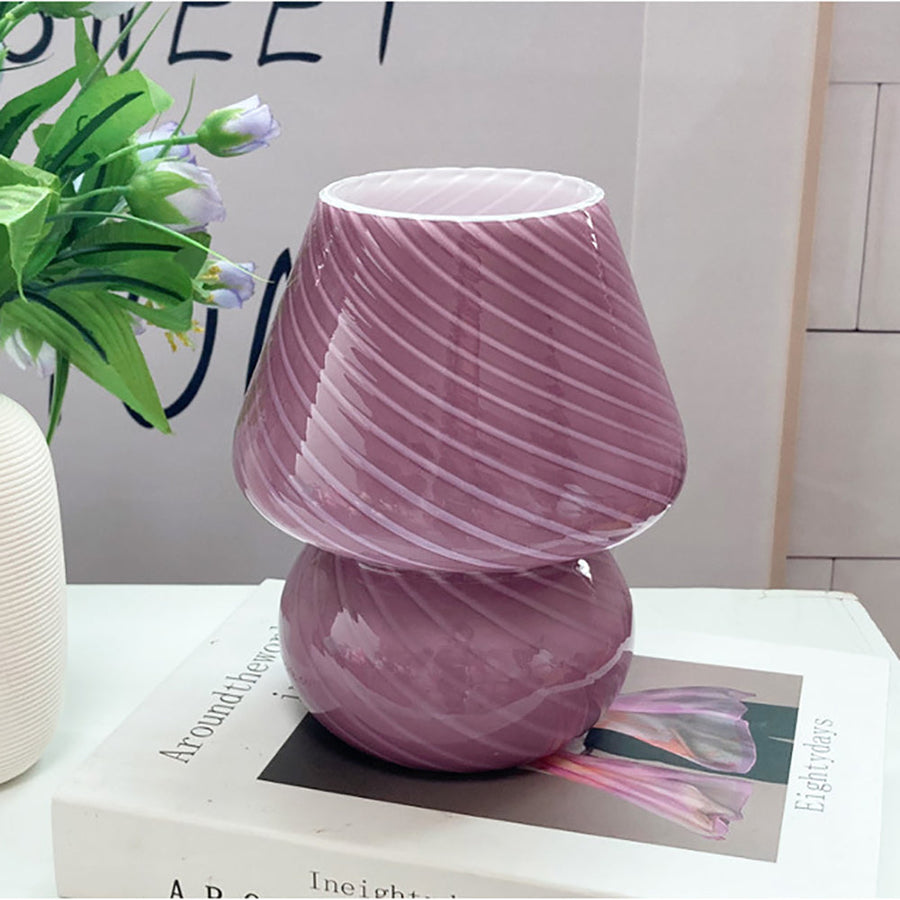 Creative Mushroom Glass Mushroom Table Lamp - Image 3