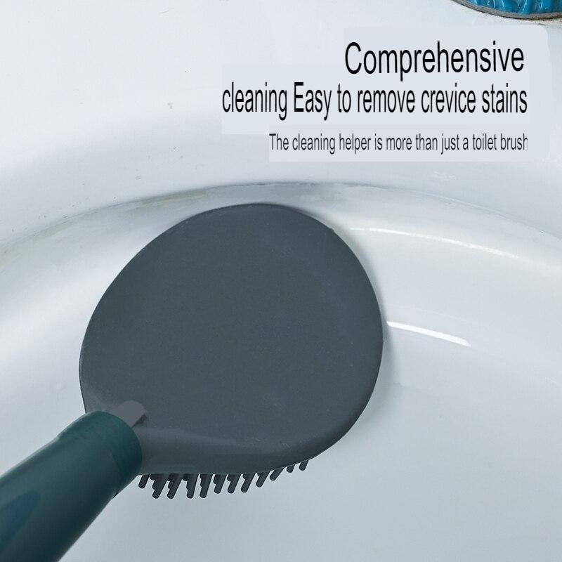Long Handle Soap Dispenser Toilet Brush - Image 2