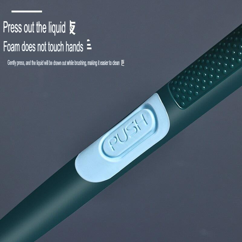 Long Handle Soap Dispenser Toilet Brush - Image 3