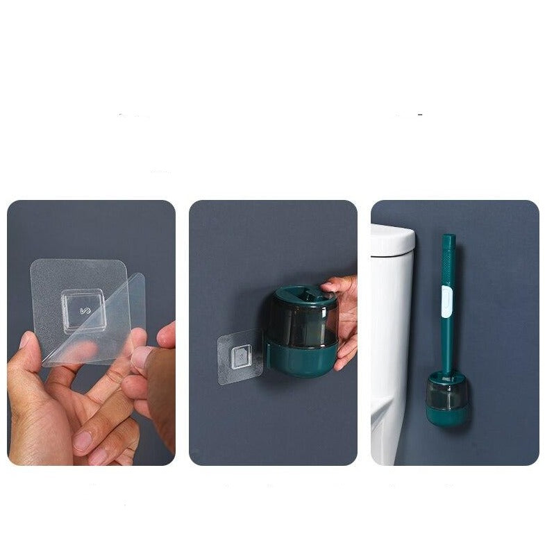 Long Handle Soap Dispenser Toilet Brush - Image 6