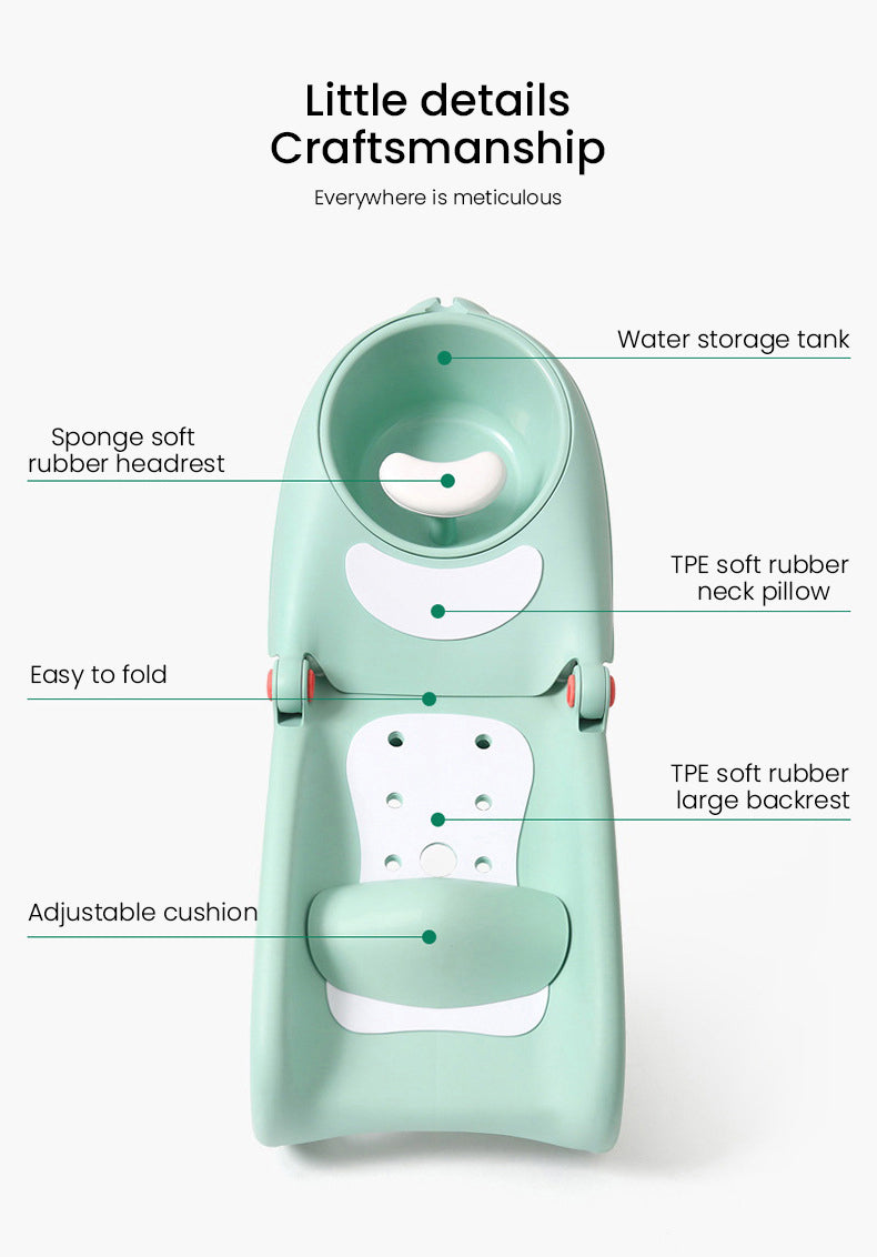 Folding Infant Hair Wash Baby Chair - Image 4