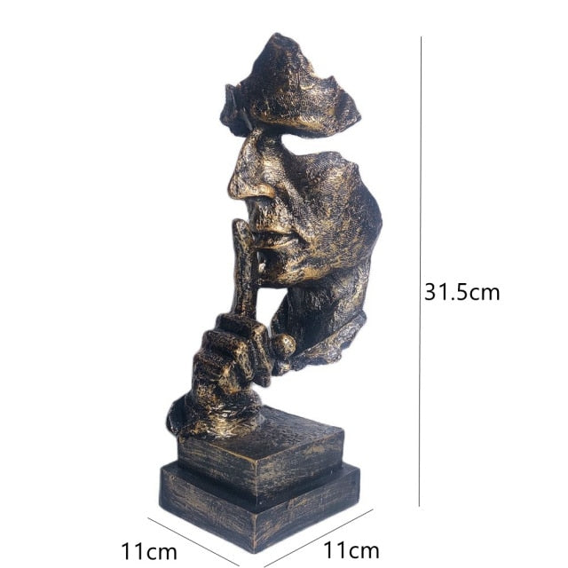 Nordic Abstract Unique Thinker Figurine Home Decor - Image 11