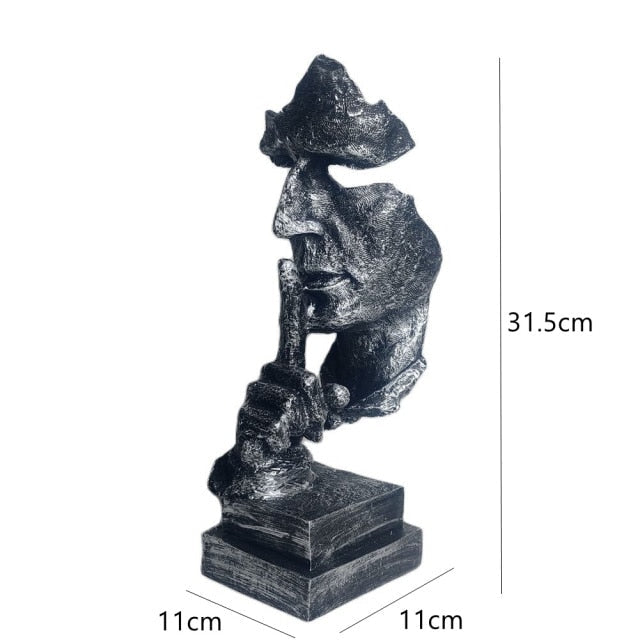 Nordic Abstract Unique Thinker Figurine Home Decor - Image 12