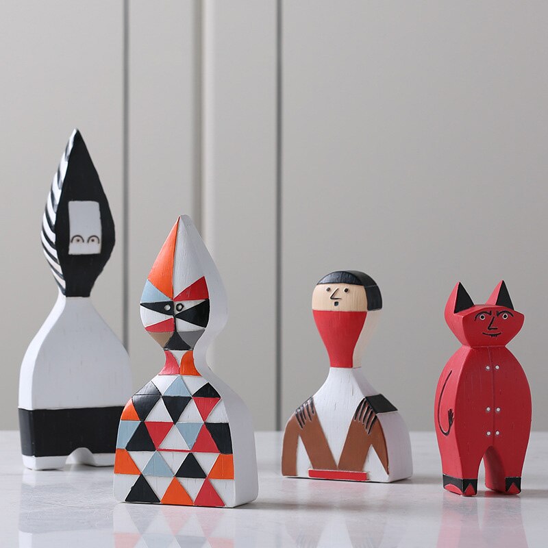 Creative Abstract Puppet Figurines - Image 0