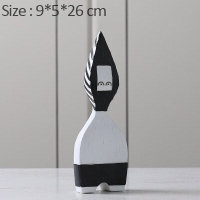Creative Abstract Puppet Figurines - Image 7