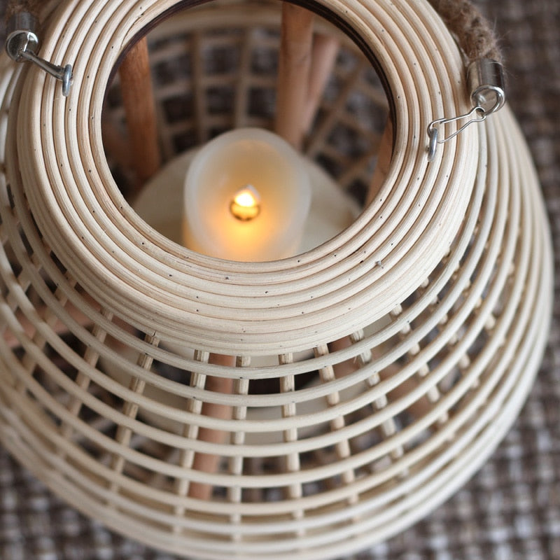 Japanese Style Decorative Floor Candle Holders - Image 2