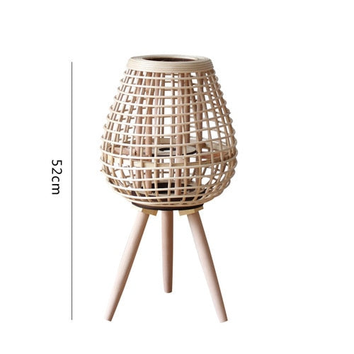 Japanese Style Decorative Floor Candle Holders - Image 12