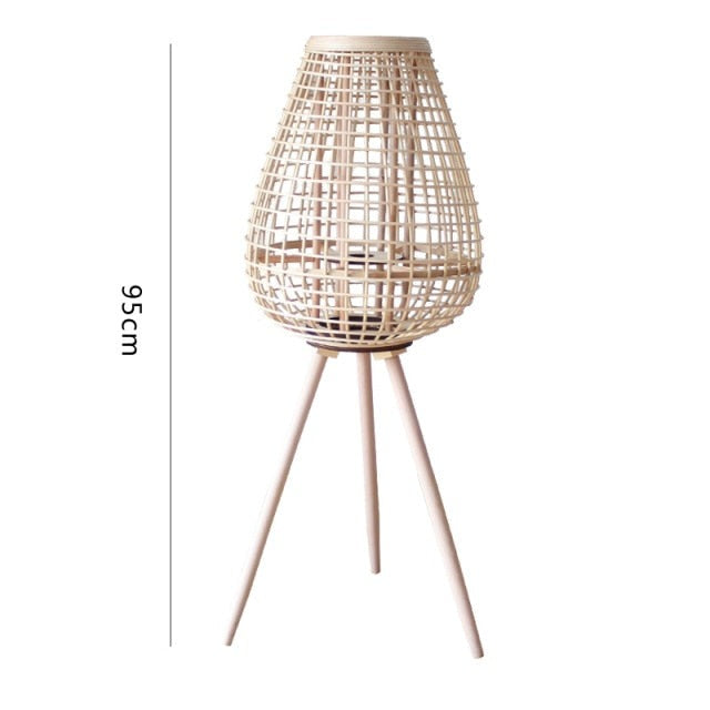 Japanese Style Decorative Floor Candle Holders - Image 9