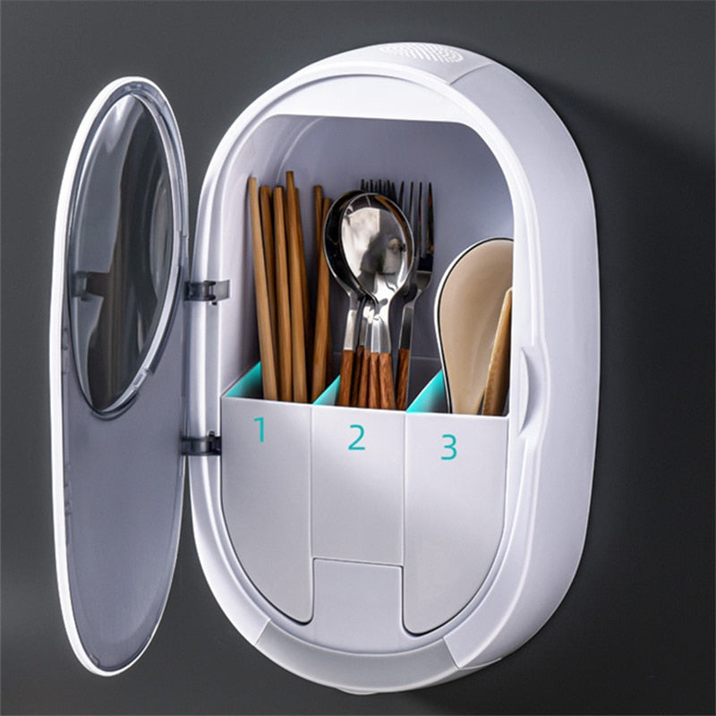 Wall-Mounted UV Disinfection Drainer Box - Image 0